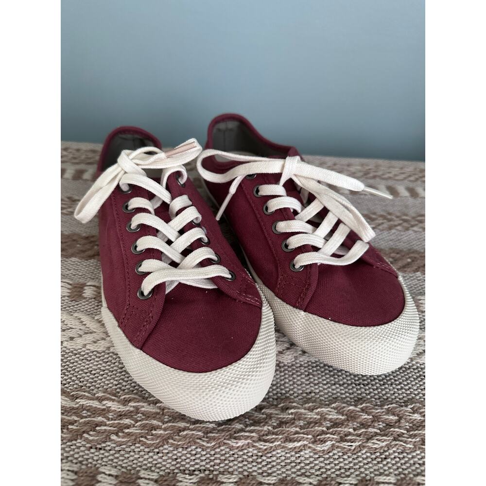 SeaVees Burgundy Women's Monterey Sneakers Tennis Shoes
